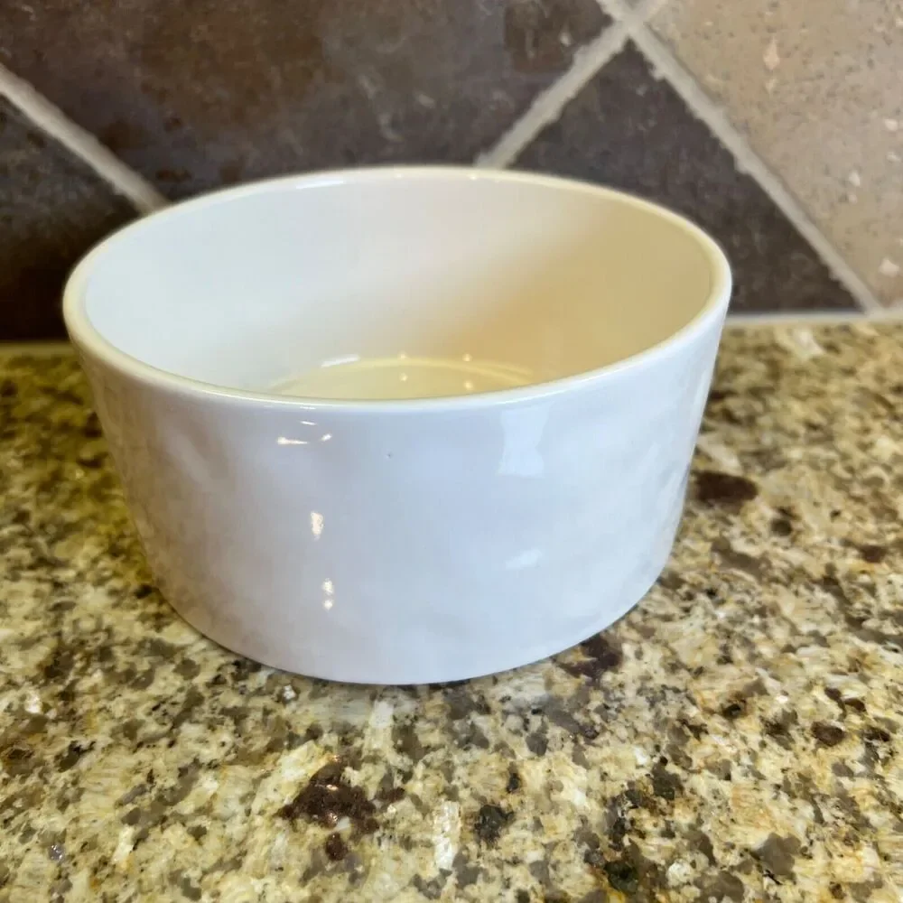 Rae Dunn Ceramic YUM Bowl Dog Bowl Artisan Collection Farm House Decoration